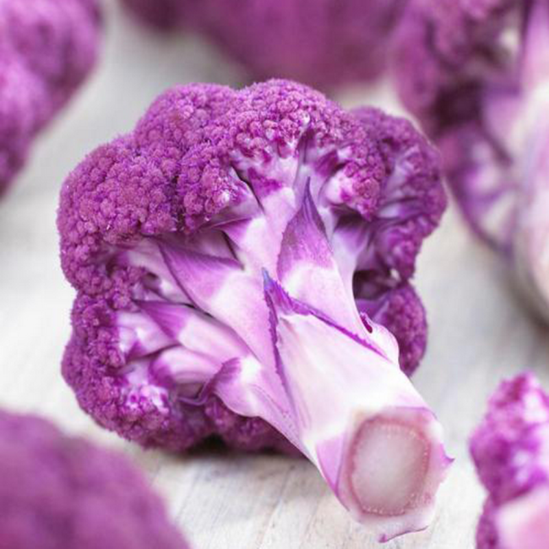 Graffiti Dark Purple Cauliflower Seeds